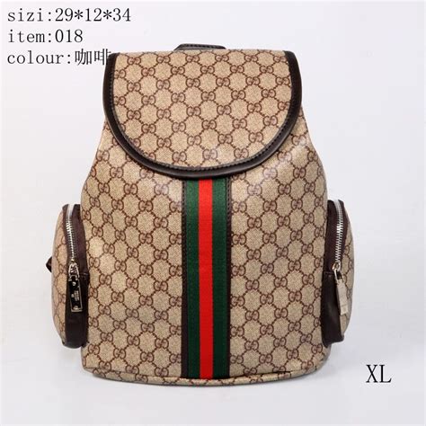 gucci backpack fake ebay|knock off gucci luggage set.